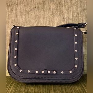 Kate Spade Carsen Laurel Jeweled Saffiano with Black Bow